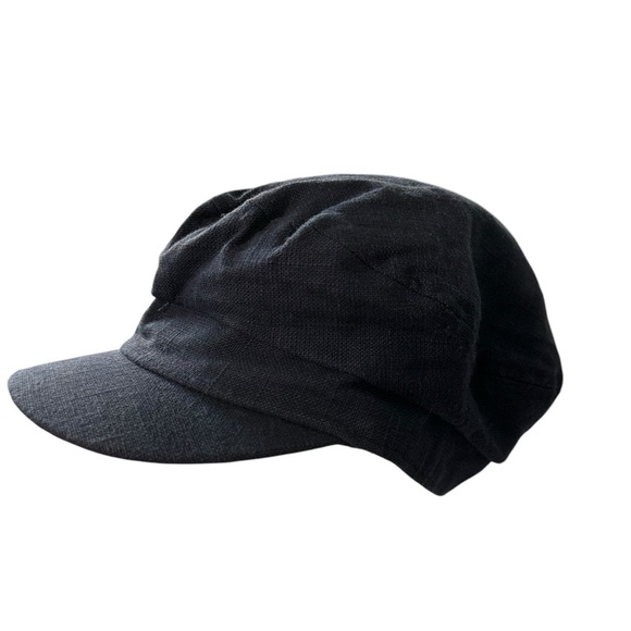 Navy blue Newsboy cap unisex - Picture 1 of 5